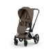Прогулянкова коляска Cybex PRIAM Style Collection 5.0 - coconut brown (шасі Chrome Brown)