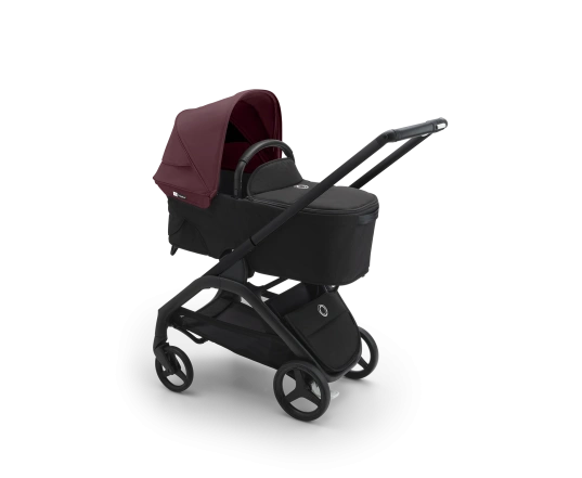 Універсальна коляска 2в1 Bugaboo DRAGONFLY - black/midnight black dark cherry