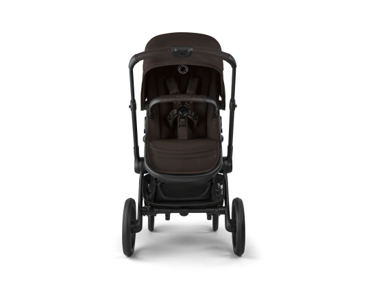 Универсальная коляска 2в1 Bugaboo FOX 5 RENEW - black/cocoa brown-cocoa brown