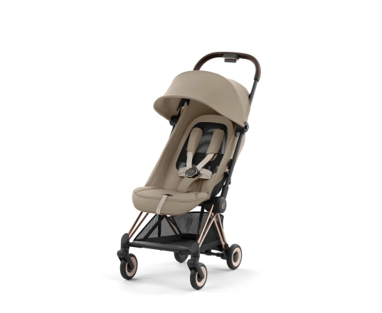 Прогулянкова коляска Cybex Coya Rosegold/Cozy Beige