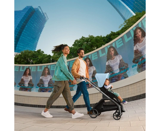 Универсальная коляска 2в1 Bugaboo DRAGONFLY - black/midnight black stormy blue