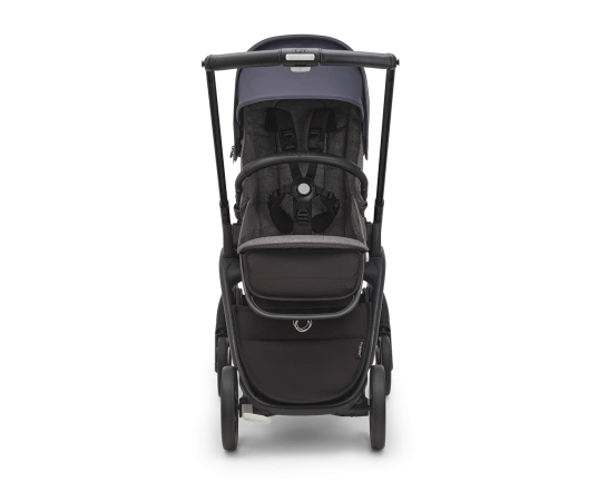 Прогулянкова коляска Bugaboo DRAGONFLY - black/grey melange stormy blue
