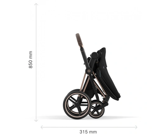 Прогулянкова коляска Cybex PRIAM - autumn gold (шасі Chrome)