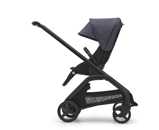 Универсальная коляска 2в1 Bugaboo DRAGONFLY - black/midnight black stormy blue