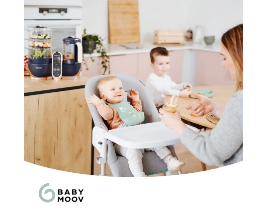 Блендер - пароварка Babymoov Nutribaby+ XL