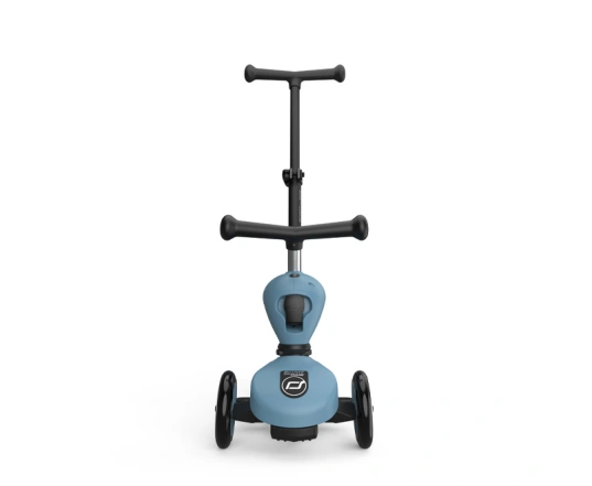 Самокат Scoot and Ride серії Highwaykick-1 Push and Go - сіро-синій
