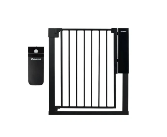 Захисні ворота Badabulle SAFE & PASS автоматичні з датчиком - black 