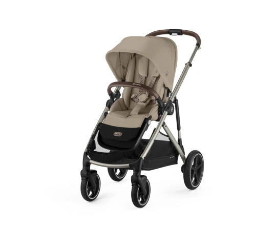 Прогулянкова коляска Cybex Gazelle S TPE Almond Beige