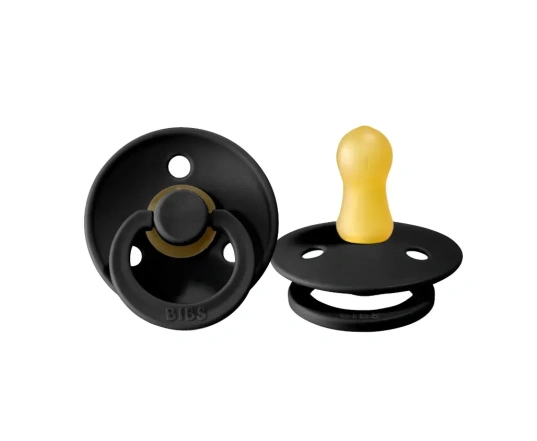 Пустушка BIBS Pacifier Colour Latex Size 3 Black