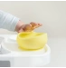 Силиконовая мисочка на присоске с крышкой Olababy Lemon