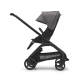 Универсальная коляска 2в1 Bugaboo DRAGONFLY - black/midnight black grey melange