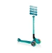 Самокат GLOBBER серії PRIMO FOLDABLE PLUS LIGHTS, зелений, колеса з підсвіткою, 50кг, 3+
