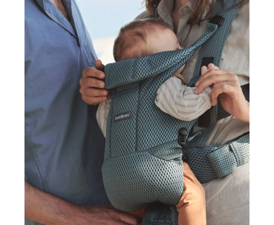 Рюкзак-кенгуру BB®Baby Carrier Move (сітка) - Сіро-зелений