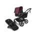 Універсальна коляска 2в1 Bugaboo FOX 5 RENEW - black/heritage black dark cherry