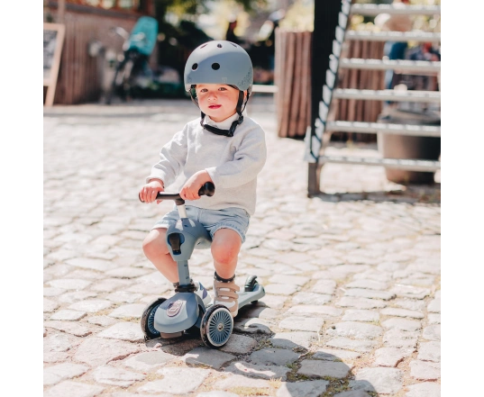 Самокат Scoot and Ride серії Highwaykick-1, сіро-синій, 1-5 років