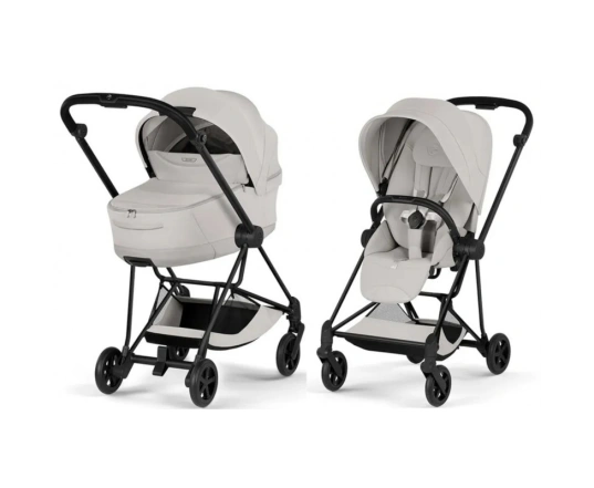 Коляска 2 в 1 Cybex MIOS Style Collection 5.0 - city grey (шасі Matt Black)