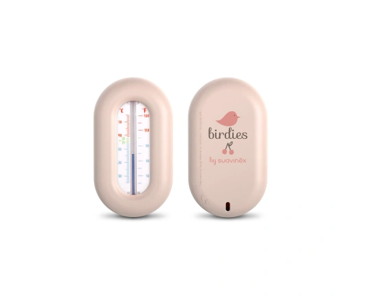 Термометр для води BIRDIES Suavinex - рожевий