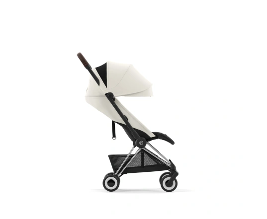 Прогулочная коляска Cybex Coya Chrome Dark Brown/Off White