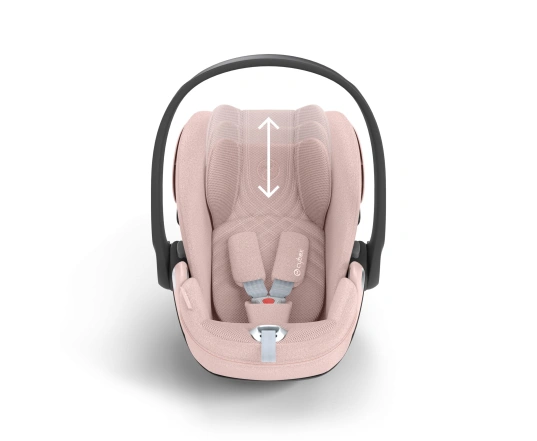 Автокресло Cybex Cloud T-iSize Plus 0-13кг - Peach Pink