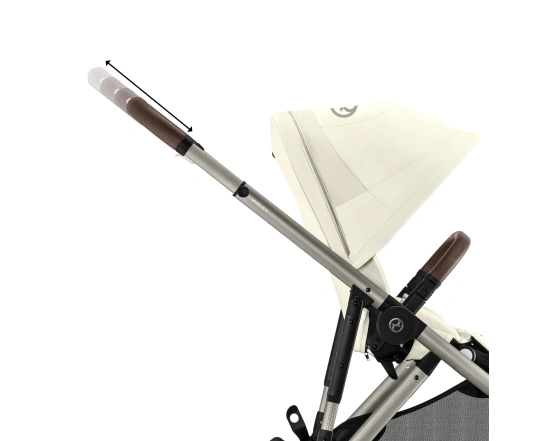 Универсальная коляска 2 в 1 Cybex GAZELLE S - TPE Seashell Beige