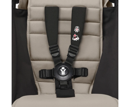 Прогулянкова коляска Stokke YOYO³ з 6 місяців Taupe (шасі  White)