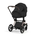 Коляска Cybex PRIAM Style Collection 5.0 - sepia black (шасі Rosegold)