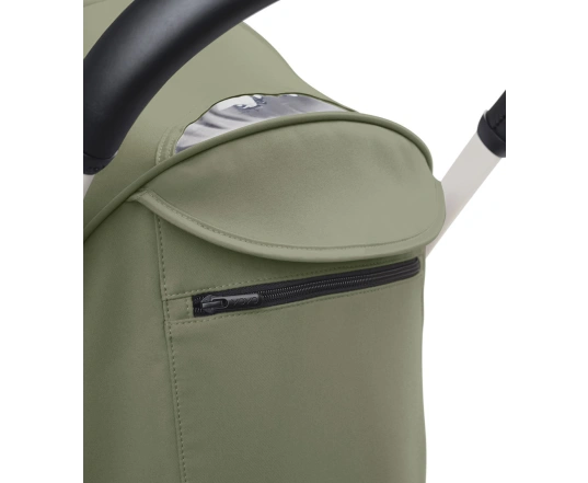 Универсальная коляска 2 в 1 с люлькой newborn shell Stokke YOYO³ Olive (шасси White)