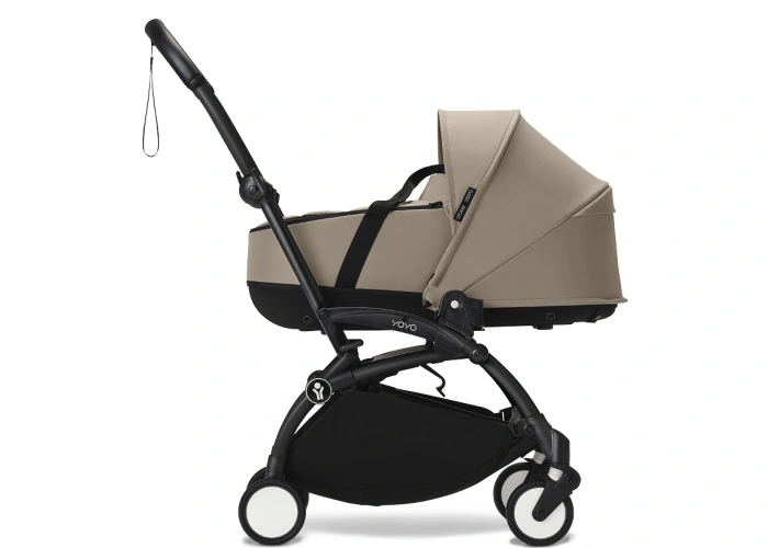 Купить Универсальная коляска 2 в 1 с люлькой newborn shell Stokke YOYO³ Aqua (шасси Black) с доставкой по Украине | KIDSLINE-67 - изображение