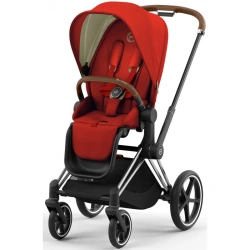 Прогулянкова коляска Cybex PRIAM - autumn gold (шасі Chrome) - зображення