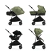 Универсальная коляска 2 в 1 Cybex Melio Street - Olive Green