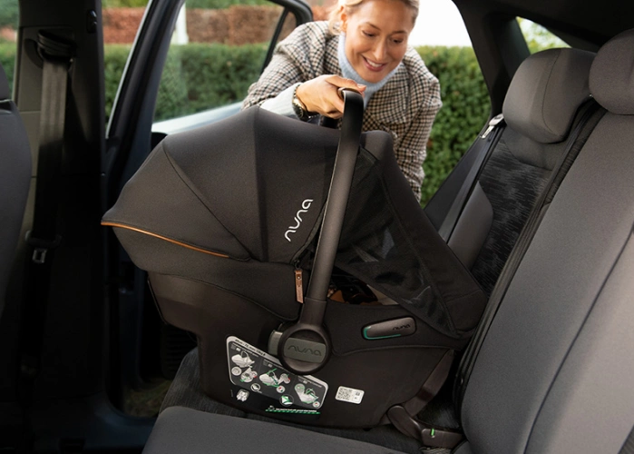 Купить Автокресло Nuna Pipa Urbn Isofix, група 0+ (0-13 кг),  цвет Caviar, черный с доставкой по Украине | KIDSLINE-49 - изображение