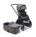 Универсальная коляска 2в1 Bugaboo DRAGONFLY - grafite/midnight black grey melange