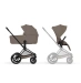Коляска Cybex PRIAM Style Collection 5.0 - coconut brown (шасі Matt Black)