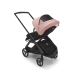 Прогулянкова коляска Bugaboo DRAGONFLY - black/midnight black morning pink