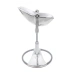 Стульчик для кормления Bloom Fresco Silver в комплекте с вкладышами из экокожи - Lunar silver