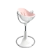 Стульчик для кормления Bloom Fresco White в комплекте с вкладышами из экокожи - Rosewater