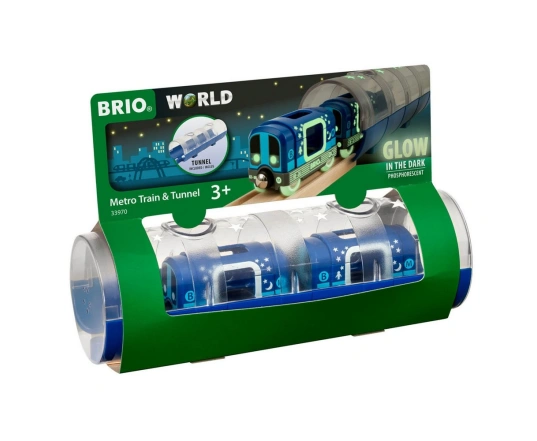 Метро BRIO з тунелем (33970)