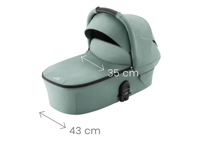 Коляска 2 в 1 Britax Römer SMILE 5Z STYLE - harbor blue-66 Britax Römer SMILE 5Z — коляска 2в1 (від народження до 4 років)-66 - зображення
