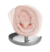 Шезлонг - качалка Nuna Leaf Grow с игрушечной дугой Peach, персиковый