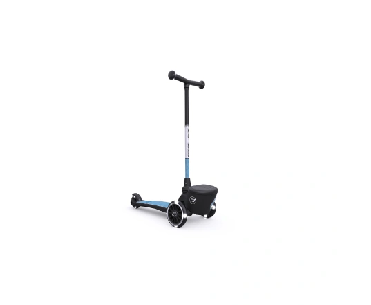 Самокат Scoot and Ride серії Highwaykick-2 з колесами що світяться сталевий, 2+ до 50кг
