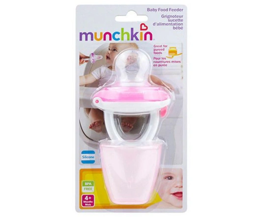 Емкость для прикорма (ниблер) Munchkin Food Feeder (розовая)