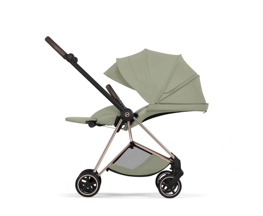 Прогулочная коляска Cybex MIOS Style Collection - sage green (шасі Rose Gold)