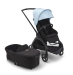 Универсальная коляска 2в1 Bugaboo DRAGONFLY - black/midnight black skyline blue
