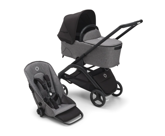 Универсальная коляска 2в1 Bugaboo DRAGONFLY - grafite/midnight black midnight black