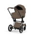 Коляска Cybex PRIAM Style Collection 5.0 - coconut brown (шасі Chrome Brown)