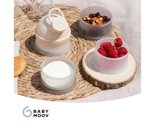 Набор контейнеров Babymoov Babydose - Mineral Sand