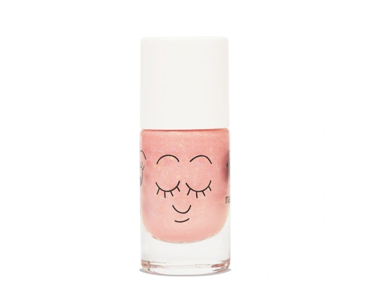 Детский лак для ногтей Nailmatic - Peach big glitters