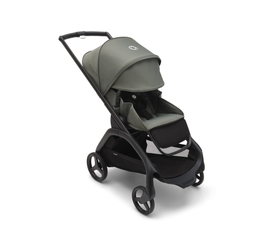 Прогулянкова коляска Bugaboo DRAGONFLY - black/forest green-forest green