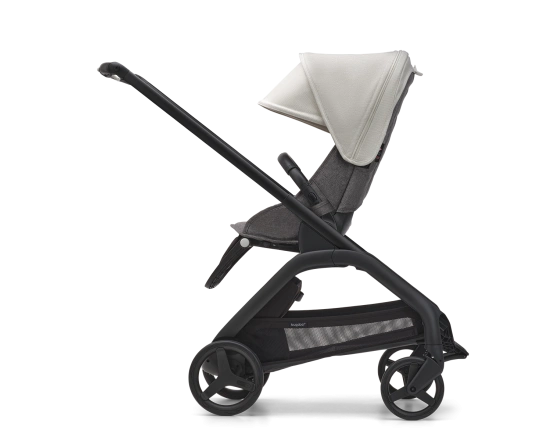 Прогулочная коляска Bugaboo DRAGONFLY - black/grey melange misty white