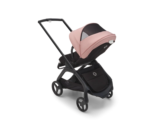 Универсальная коляска 2в1 Bugaboo DRAGONFLY - black/midnight black morning pink